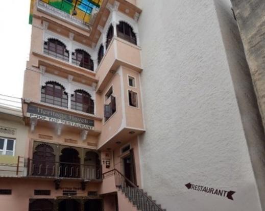 Heritage Haveli Bed and Breakfast Udaipur Eksteriør billede